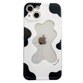 Funda para iPhone con espejo y estampado de vaca